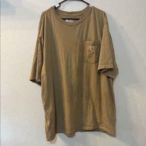 Carhartt Men's Brown Pocket T-Shirt